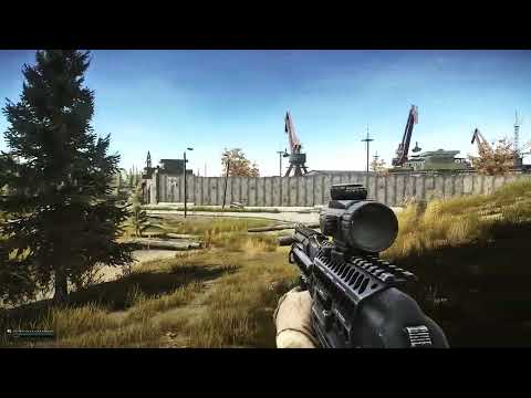 locate the entrance to the port terminal & Find A Way To Contact The Soldiers At The Terminal in EFT