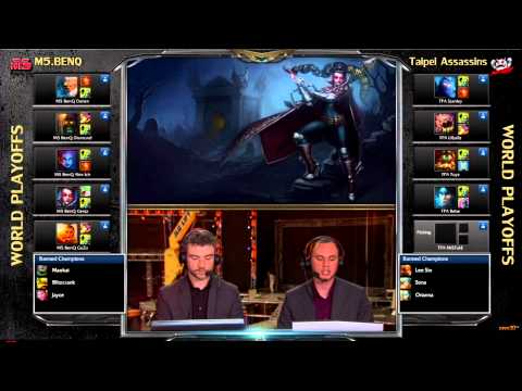 LoL WCC 2012 - Season 2 - Semi Finals M5 vs TPA - [Match 1]