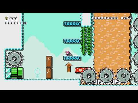 Munchers are your new friends by JohnnySSBU - Super Mario Maker 2 - No Commentary 1bx
