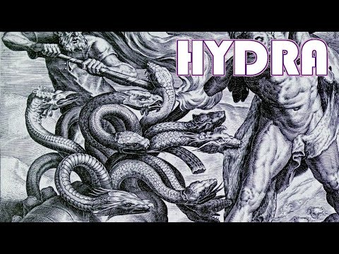 Hydra, the Serpentine Lake Creature - Greek Mythology