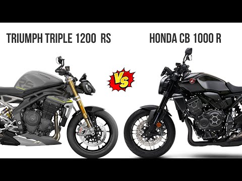 Cb 1000 r 2022 VS Triumph triple 1200 rs | Comparison | Mileage | Top Speed | Price | Bike Informer