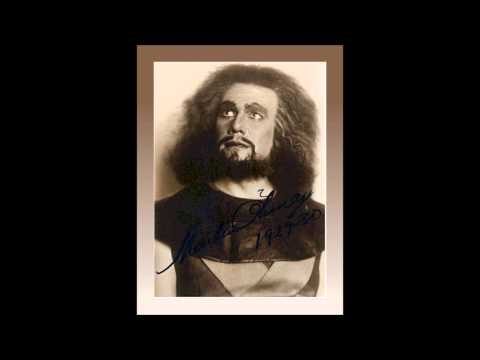 Tenore CARL MARTIN ÖHMAN - Andrea Chénier - Un dì all'azzurro spazio - (Sung in German) 1929