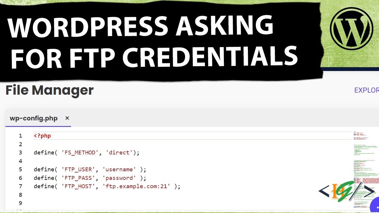 How to Fix WordPress Asking for FTP Credentials to Install Themes or Plugins | WordPress Needs FTP