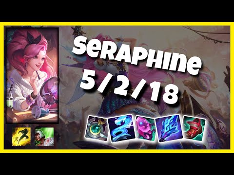 Seraphine Challenger Gameplay S11 Replay 11.1 Support (5/2/18) - NA