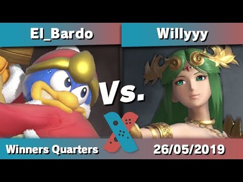 [SmashxPetxina Ultimate#1] El_Bardo ( Dedede ) Vs. Willyyy ( Palutena ) Winners Quarters