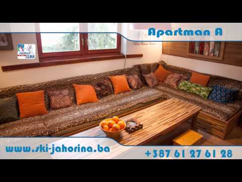 Vikendica Sema, Holiday house Sema - Apartment A, private accommodation in city Jahorina, Bosnia and Herzegovina - Video