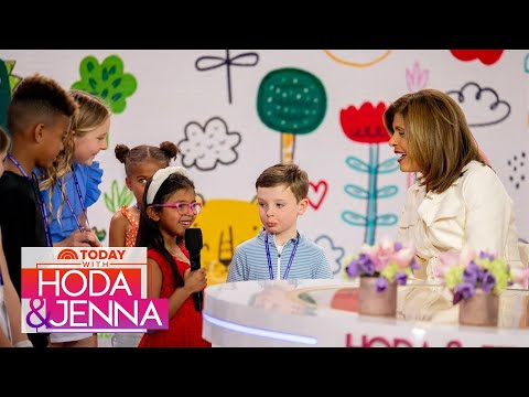 Haley joins mom Hoda on TODAY for Bring Your Kids to Work Day