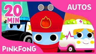 Las Mejores Canciones de Autos | +Recopilación | Pinkfong Canciones Infantiles