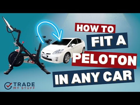 How to Fit a Peloton Bike in ANY Car + Buy One for $499 with No Activation Fee!