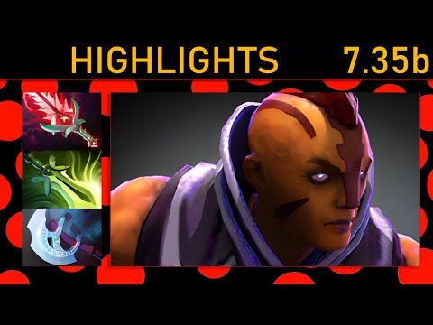 💰V-Tune Anti-Mage 900+ GPM! Carry Highlights 7.35b - Dota 2 Top MMR