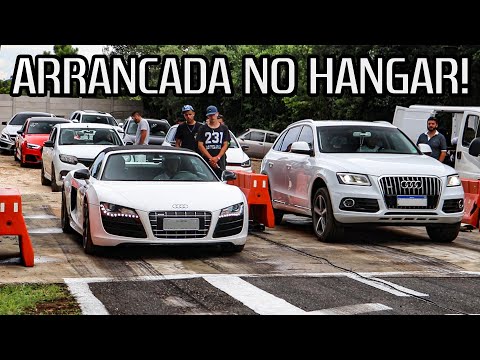 CORRIDAS (não) PROIBIDAS 09 - Audi R8, RS6, TTRS e RS3, Gol Turbo, Golf GTI, Kadett de arrancada e +