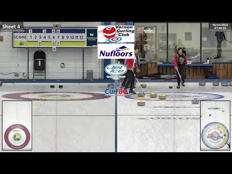 Hafeli/Kopytko vs. Perez/Cohen - Draw 5 - Nufloors Vernon Mixed Doubles Curling Classic