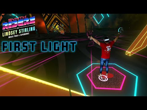 First Light by Lindsey Stirling | Synth Riders OST | Meta Quest Mixed Reality