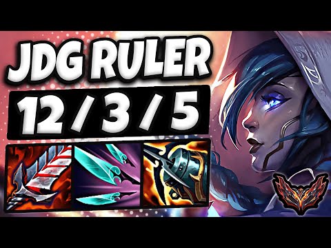 Xayah vs Kaisa ADC [ JDG Ruler ] Patch 13.17 Korea Grandmaster ✅