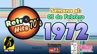 Retro Hits 548: Ranking Peru al 05/02/1972