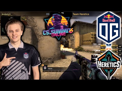 🇪🇺 OG Aleksib ON FIRE!  vs 🇫🇷 Heretics INFERNO POV HIGHLIGHTS - cs summit 6 Lower Bracket Final