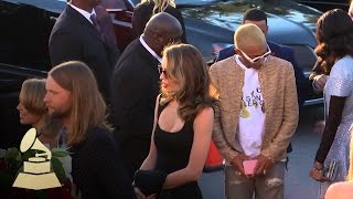 Pharrell | Limo Cam | 58th GRAMMYs