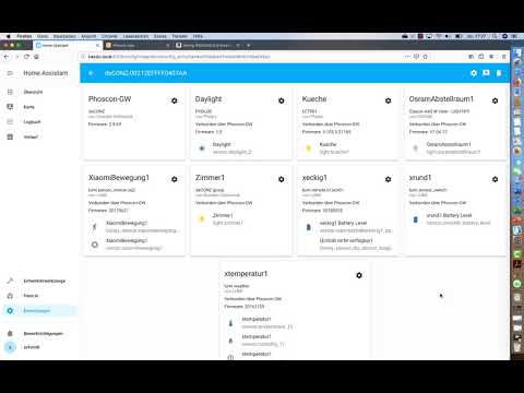 Home Assistant & deCONZ - Xiaomi Temperatursensor einbinden