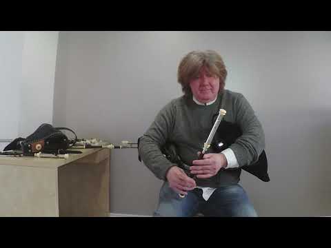 Fred Morrison Uilleann Pipes - Practice Set (Video 1/3)