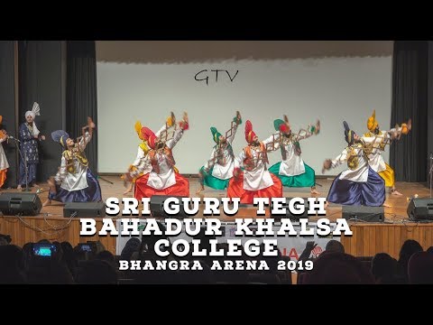 Sri Guru Tegh Bahadur Khalsa College @ #Bhangra Arena 2019