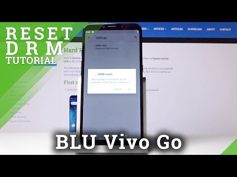 How to Reset DRM in BLU Vivo Go - Digital Rights Management