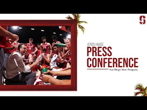 Stanford Men's Basketball: Postgame Press Conference | San Diego State