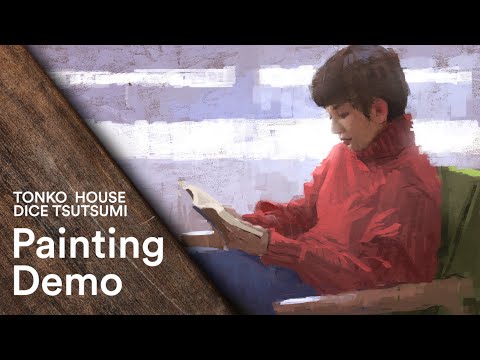 Photoshop: Dice Tustusmi's Digital Life Painting Demo - Tonko School (#059)