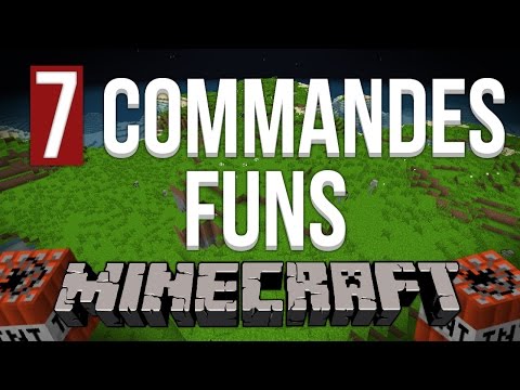 7 Fun Commands to use!  - Minecraft