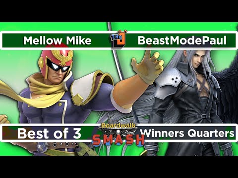 BWS 65 Winners Quarters - Mellow Mike (Captain Falcon) v BeastModePaul (Sephiroth, Steve) - CFL SSBU