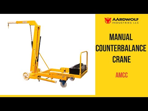 Manual Counterbalance Crane