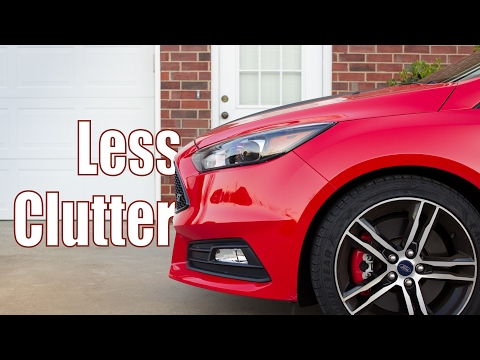 Simple Cobb Accessport Cable Management For Focus ST