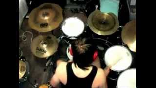 sam bonomini - i killed the prom queen - bet it all on black - drum cover