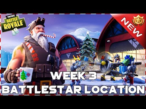 WEEK 3 BATTLESTAR LOCATION - FORTNITE BATTLE ROYALE - SEASON 7