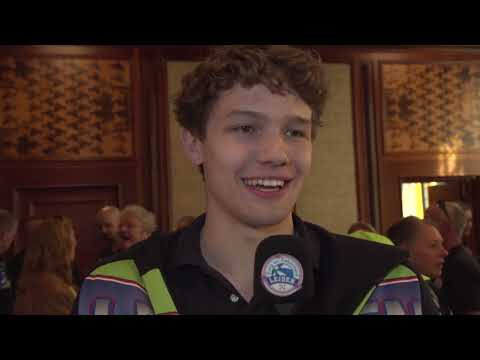 Interviews met Jibbe Sicking, Alex Gross, Michael Meskers en Jan Stalman op het stadhuis / ZZ Leiden