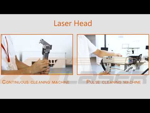 Comparison video of pulsed and continuous laser cleaning machine-XT Laser