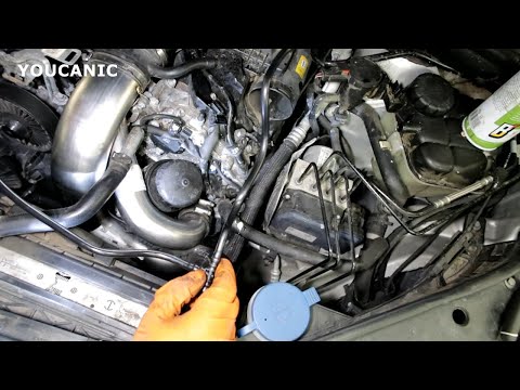Mercedes-Benz Small Plastic Coolant Line Replacement – How To Do It Yourself