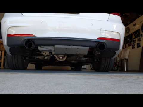 340i with DINAN full exhaust (midpipes and muffler)