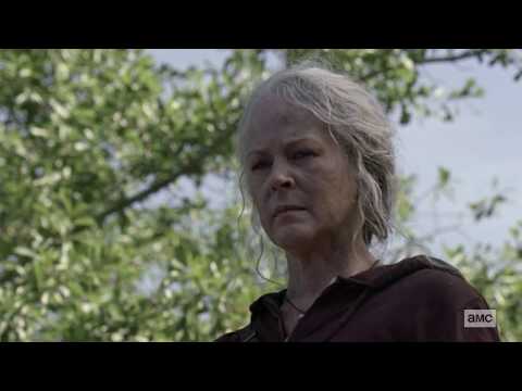 The Walking Dead 10x1 Ending (Carol vs Alpha)