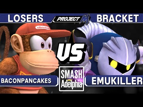 Project M - BaconPancakes (Diddy) vs Emukiller (MK) - SDA 2018 Losers Bracket