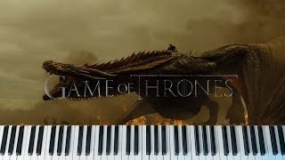 The Spoils of War - Game of Thrones - [Part 1] - Piano ( with piano sheet )