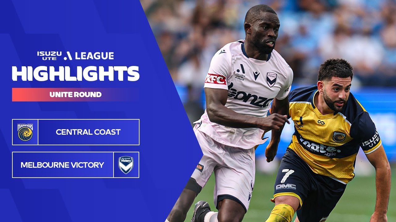 Central Coast Mariners vs Melbourne Victory highlights