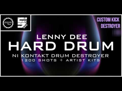 Lenny Dee & 5KR0 - Hard Drum KONTAKT Drum Instrument