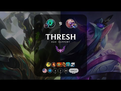 Thresh Support vs Soraka - NA Master Patch 13.13