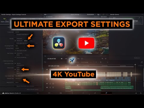 The Best EXPORT SETTINGS for YouTube (DaVinci Resolve 20 Tutorial)