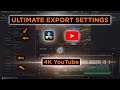 The Best EXPORT SETTINGS For YouTube DaVinci Resolve Tutorial