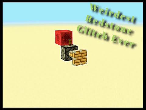 The Most Cursed Redstone Glitch Ever in Minecraft. #shorts
