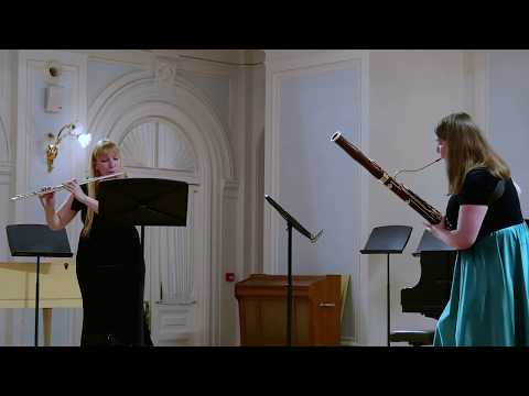 Josef Fiala - Duo Concertante in F major for Flute & Bassoon, 1 mov.