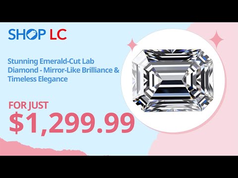 IGI Certified Lab Grown Diamond (Emerald) (G, VS2) 2.00 ctw