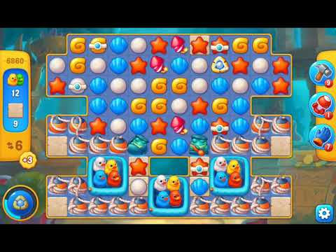 Fishdom 2021 - Level 6860   #playrix #fishdom #gaming