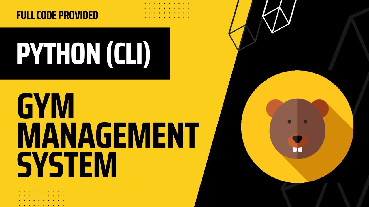Gym Management System Using Python (Command Line Interface)